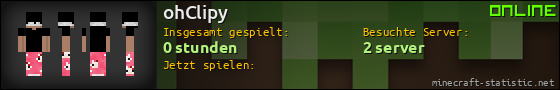 Benutzerleisten 560x90 für ohClipy