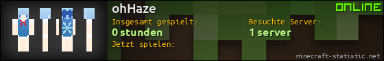 Benutzerleisten 560x90 für ohHaze