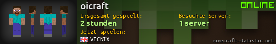 Benutzerleisten 560x90 für oicraft