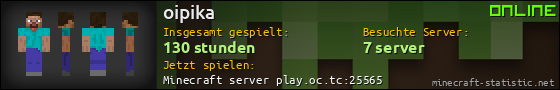 Benutzerleisten 560x90 für oipika