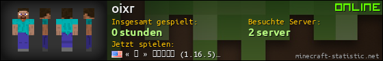 Benutzerleisten 560x90 für oixr