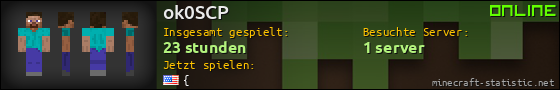 Benutzerleisten 560x90 für ok0SCP