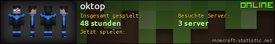 Benutzerleisten 560x90 für oktop