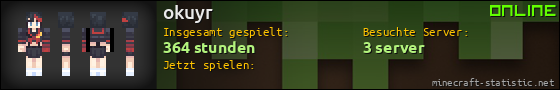Benutzerleisten 560x90 für okuyr