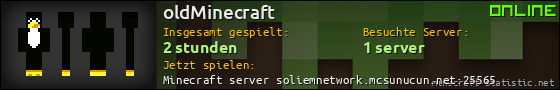 Benutzerleisten 560x90 für oldMinecraft