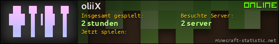 Benutzerleisten 560x90 für oliiX