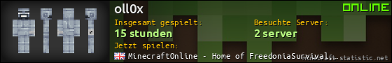 Benutzerleisten 560x90 für oll0x