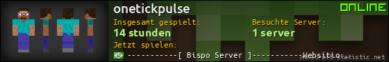 Benutzerleisten 560x90 für onetickpulse