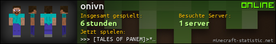 Benutzerleisten 560x90 für onivn