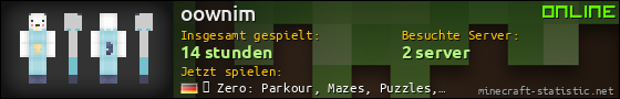 Benutzerleisten 560x90 für oownim