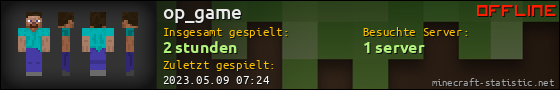 Benutzerleisten 560x90 für op_game