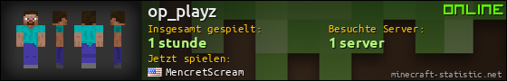 Benutzerleisten 560x90 für op_playz