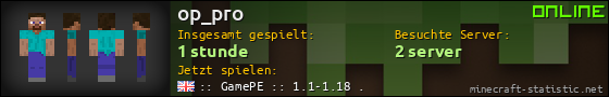 Benutzerleisten 560x90 für op_pro