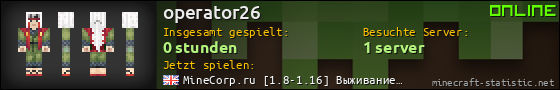 Benutzerleisten 560x90 für operator26