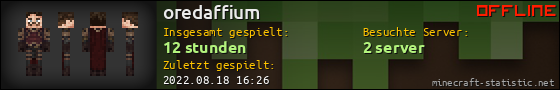 Benutzerleisten 560x90 für oredaffium