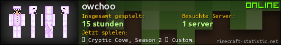Benutzerleisten 560x90 für owchoo