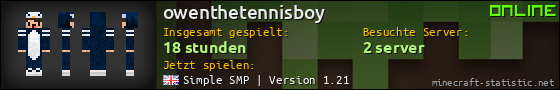 Benutzerleisten 560x90 für owenthetennisboy