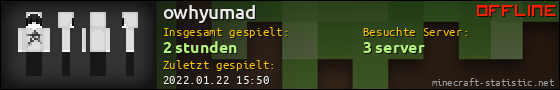 Benutzerleisten 560x90 für owhyumad