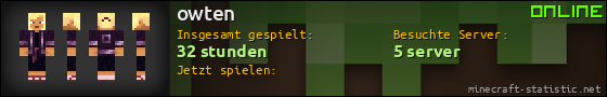Benutzerleisten 560x90 für owten