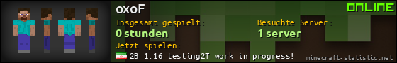Benutzerleisten 560x90 für oxoF