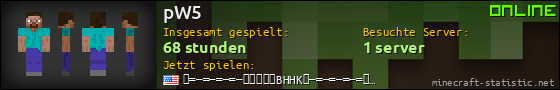 Benutzerleisten 560x90 für pW5