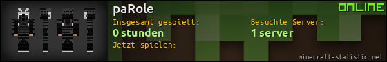 Benutzerleisten 560x90 für paRole