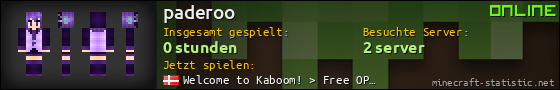 Benutzerleisten 560x90 für paderoo