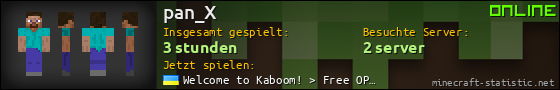 Benutzerleisten 560x90 für pan_X