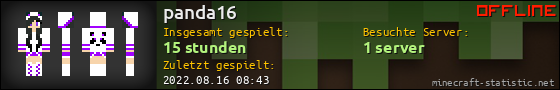 Benutzerleisten 560x90 für panda16