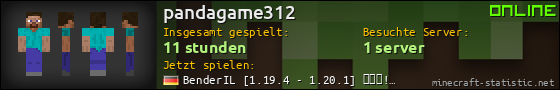 Benutzerleisten 560x90 für pandagame312