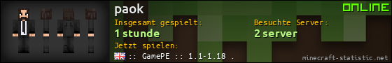 Benutzerleisten 560x90 für paok