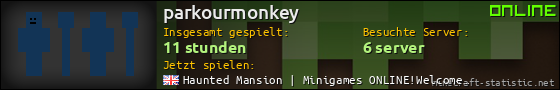 Benutzerleisten 560x90 für parkourmonkey