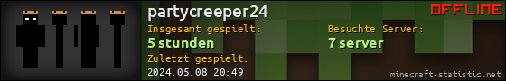 Benutzerleisten 560x90 für partycreeper24