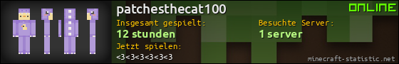 Benutzerleisten 560x90 für patchesthecat100