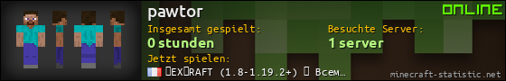Benutzerleisten 560x90 für pawtor
