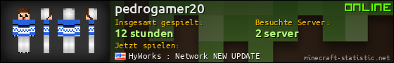 Benutzerleisten 560x90 für pedrogamer20