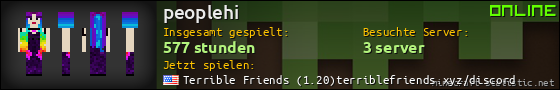 Benutzerleisten 560x90 für peoplehi