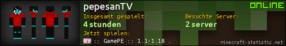 Benutzerleisten 560x90 für pepesanTV