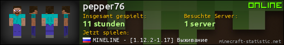 Benutzerleisten 560x90 für pepper76