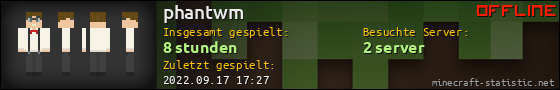 Benutzerleisten 560x90 für phantwm