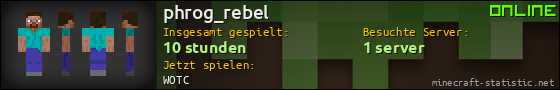 Benutzerleisten 560x90 für phrog_rebel