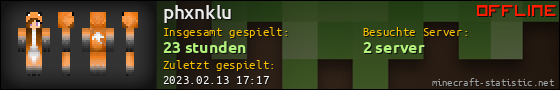 Benutzerleisten 560x90 für phxnklu