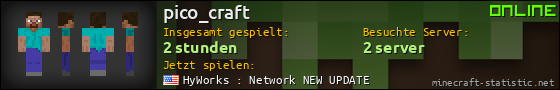 Benutzerleisten 560x90 für pico_craft