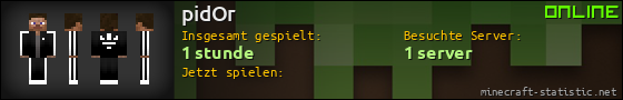 Benutzerleisten 560x90 für pidOr