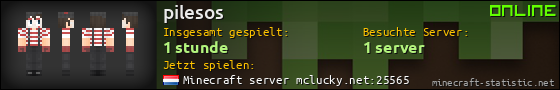 Benutzerleisten 560x90 für pilesos