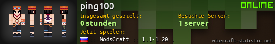 Benutzerleisten 560x90 für ping100