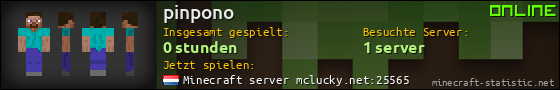 Benutzerleisten 560x90 für pinpono