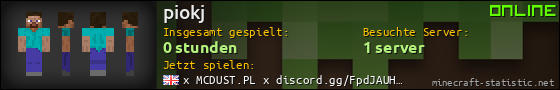 Benutzerleisten 560x90 für piokj