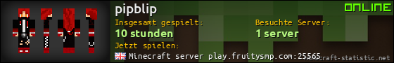 Benutzerleisten 560x90 für pipblip
