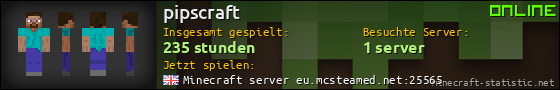 Benutzerleisten 560x90 für pipscraft